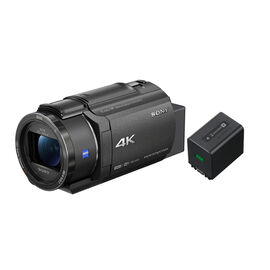 Li-Ion 7,4V Akku f/ür Sony Videokamera DCR-PC120E 4200mAh Anthrazit mit LEDs